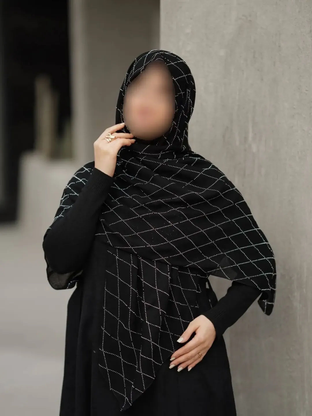 روسری کریشه درختی وارداتی طرح لوزی